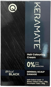 Keramate Hair Colouring Cream Natural Black